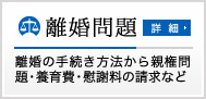取扱業務：離婚問題／離婚の手続き方法から親権問題・養育費・慰謝料の請求など